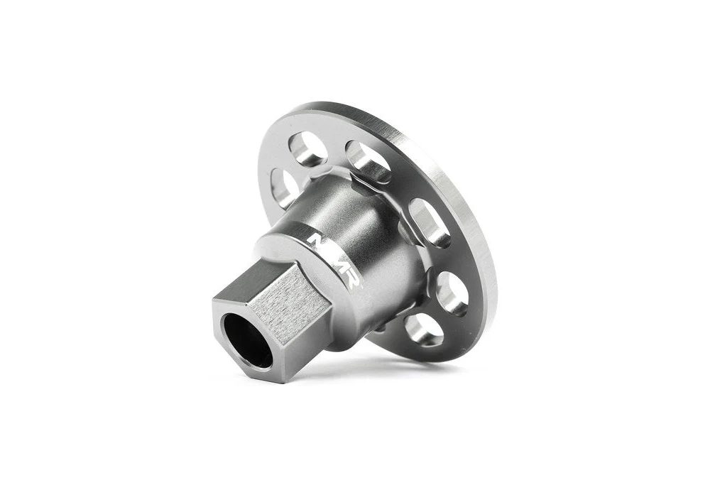 MMX Billet Crank-Hub Capture Plate for BMW Vehicles (with N55 / S55 engines) - Front Side View