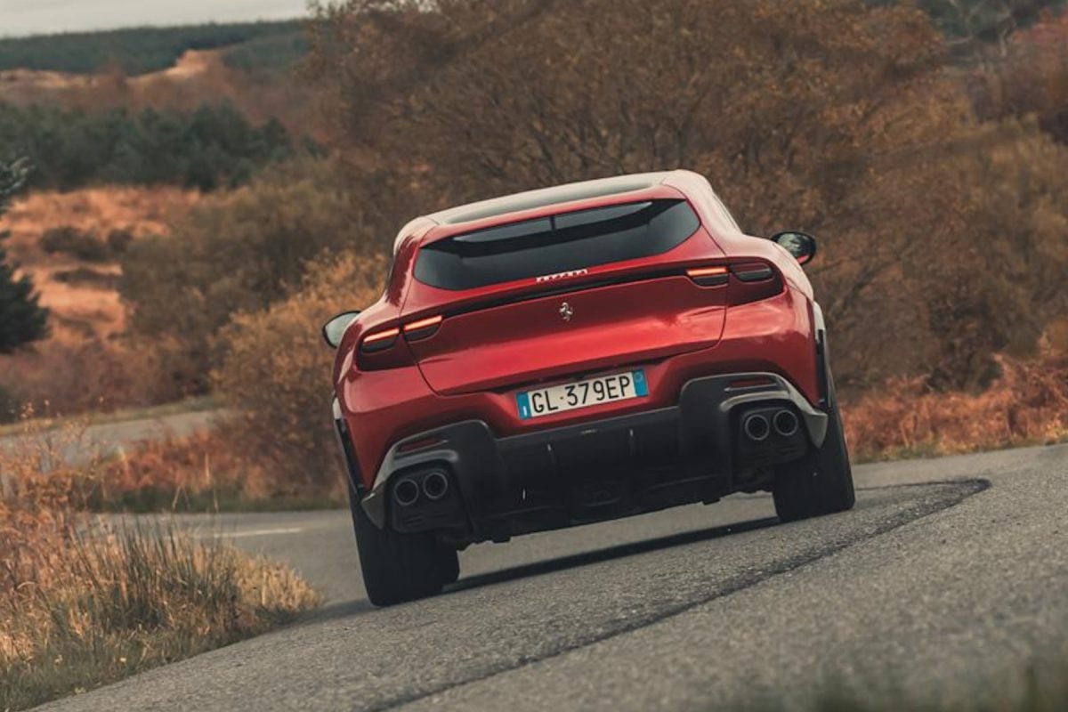 Ferrari Purosangue - rear