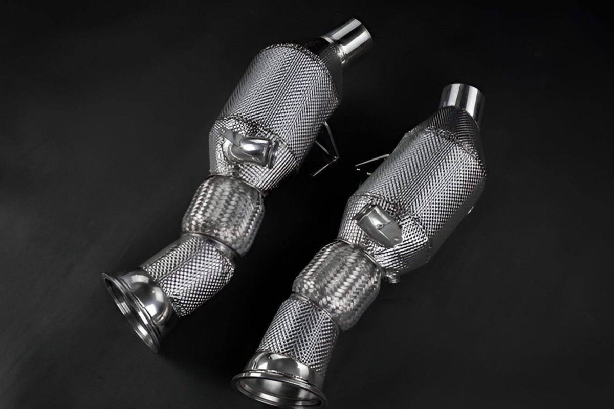 Ferrari 296 GTB exhaust