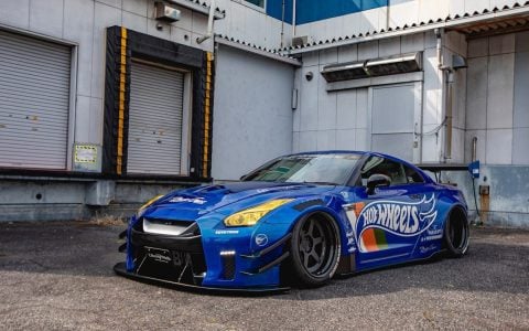 Nissan GT-R Widebody R35 Dominates With Liberty Walk’s Kit