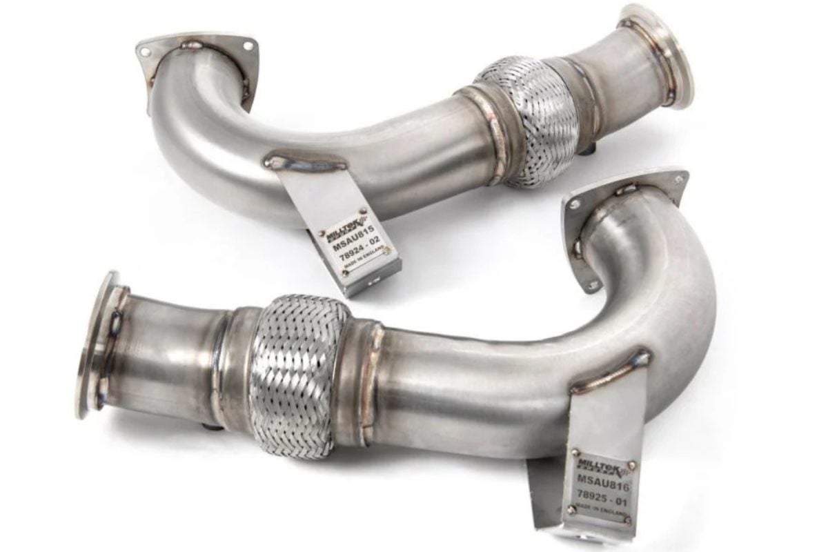 4S Audi R8 exhaust