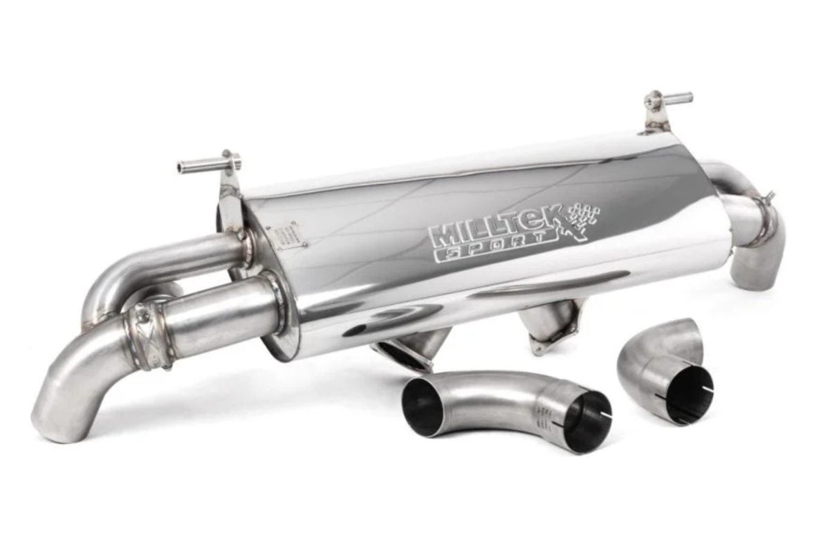 4S Audi R8 exhaust