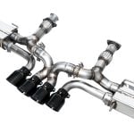 AWE Tuning SwitchPath Cat-Back Exhaust w/ Diamond Black Tips for C8 Corvette Z06 [3025-43906]