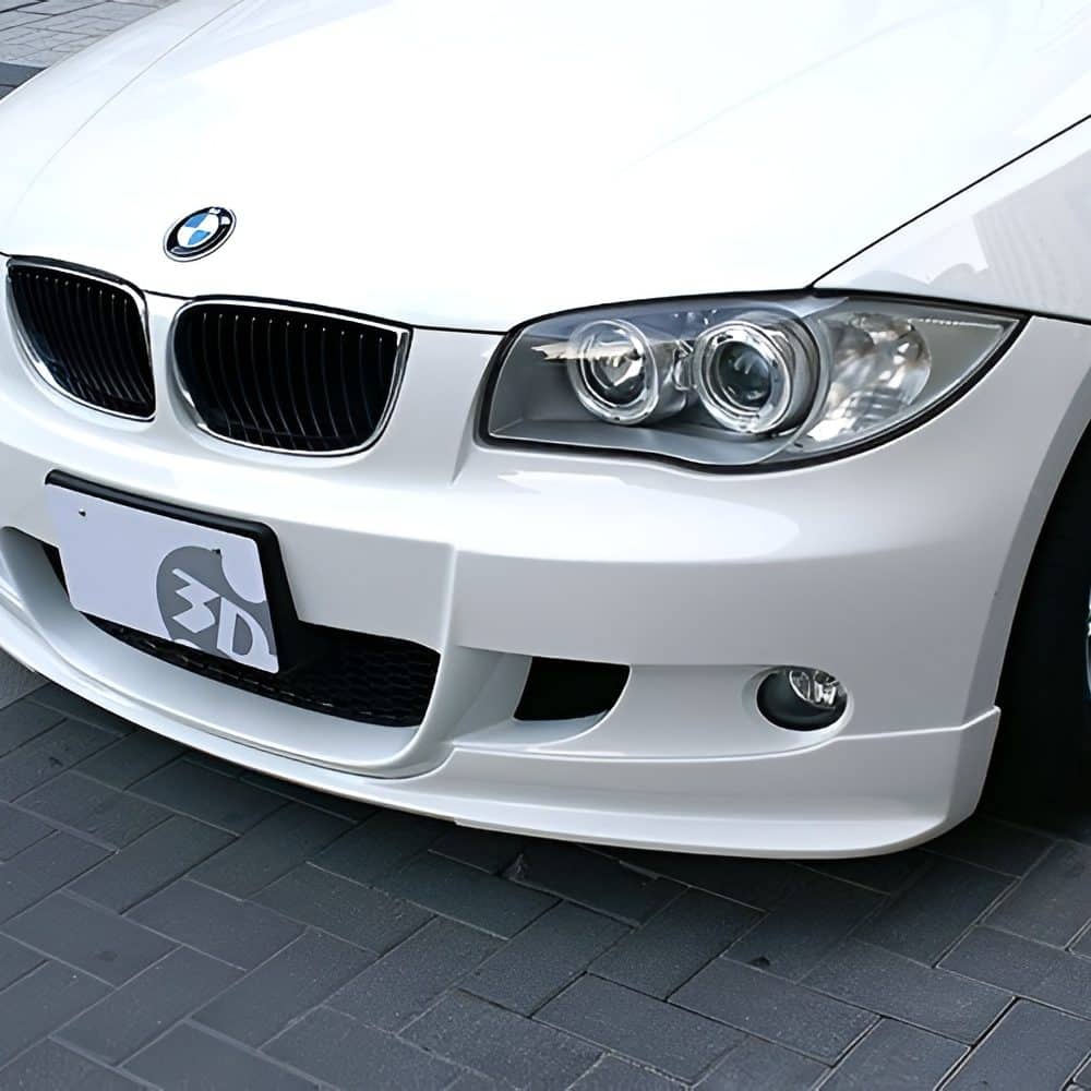 3DDesign Front Lip for E87 BMW 1 Series M Sport - Front View