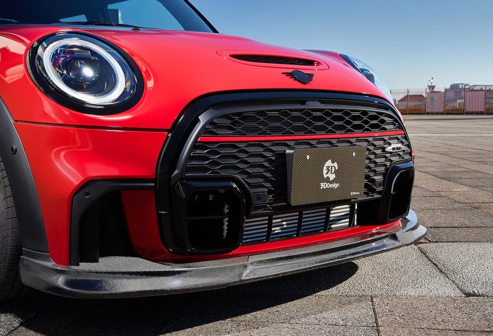 3DDesign Carbon Front Lip for F56 Mini Cooper Hatch (facelift)