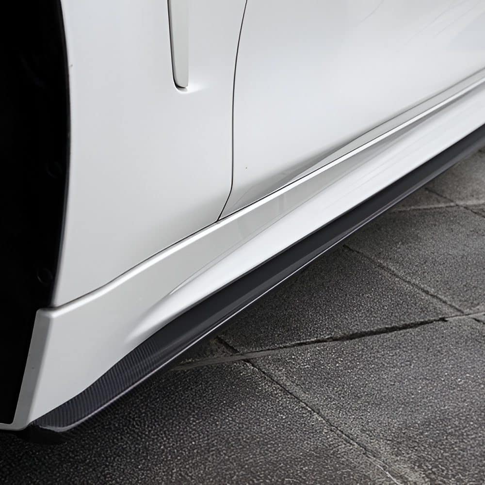 3DDesign Carbon Side Skirts for F32 BMW 4 Series M Sport Installed