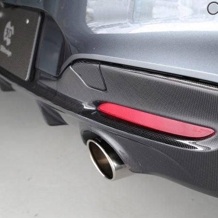 3DDesign Carbon Rear Diffuser for F20 BMW 1 Series M Sport (facelift) [3108-22021]