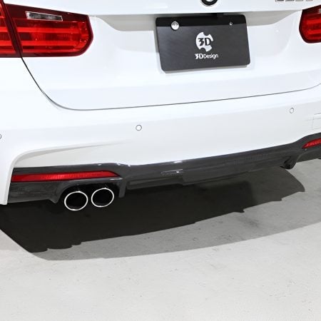 3DDesign Carbon Rear Diffuser for F3x BMW 3 Series M Sport [3108-23011]