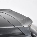 3DDesign Carbon Rear Spoiler for G09 BMW XM Installed - Rear Topside View