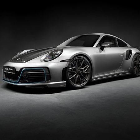 Porsche 911 992 Stance Perfected By TECHART Forged Wheels