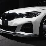 3DDesign Carbon Under Splitters for G2x BMW 3 Series M Sport Installed
