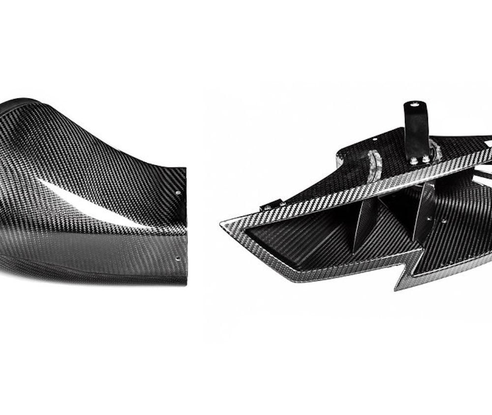 Eventuri Black Carbon Headlamp Race Duct for 8V Audi RS3 [EVE-ST38V8S-CF-HDP]