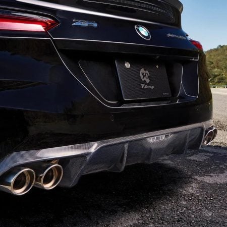 3DDesign Carbon Rear Diffuser for G29 BMW Z4 20i M Sport (with quad exhaust tips) [3108-32921]