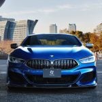 3DDesign Carbon Front Lip for G1x BMW 8 Series - Front View