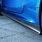 3DDesign Carbon Side Skirts for F9x BMW M8 and G1x 8 Series - Rear Close View