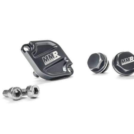 MMX Billet Oil Thermostat Housing Cover Kit for BMW Vehicles (with N54 / N55 / S55 engines) [MMR03-0502-BL]