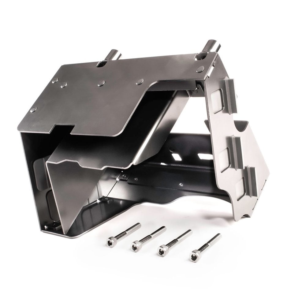 MMX Baffled Oil Sump Plate for BMW Vehicles (with N55 engine) - Front Side View