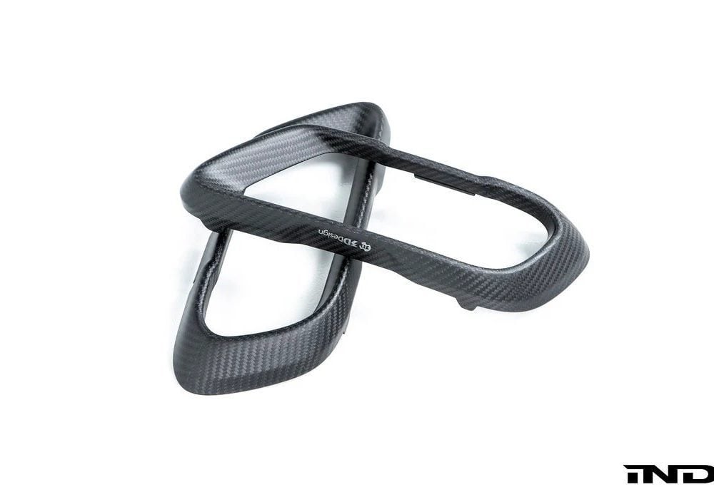 3DDesign Carbon Tail Pipe Trim for G0x BMW X5, X6, and X7 M Sport