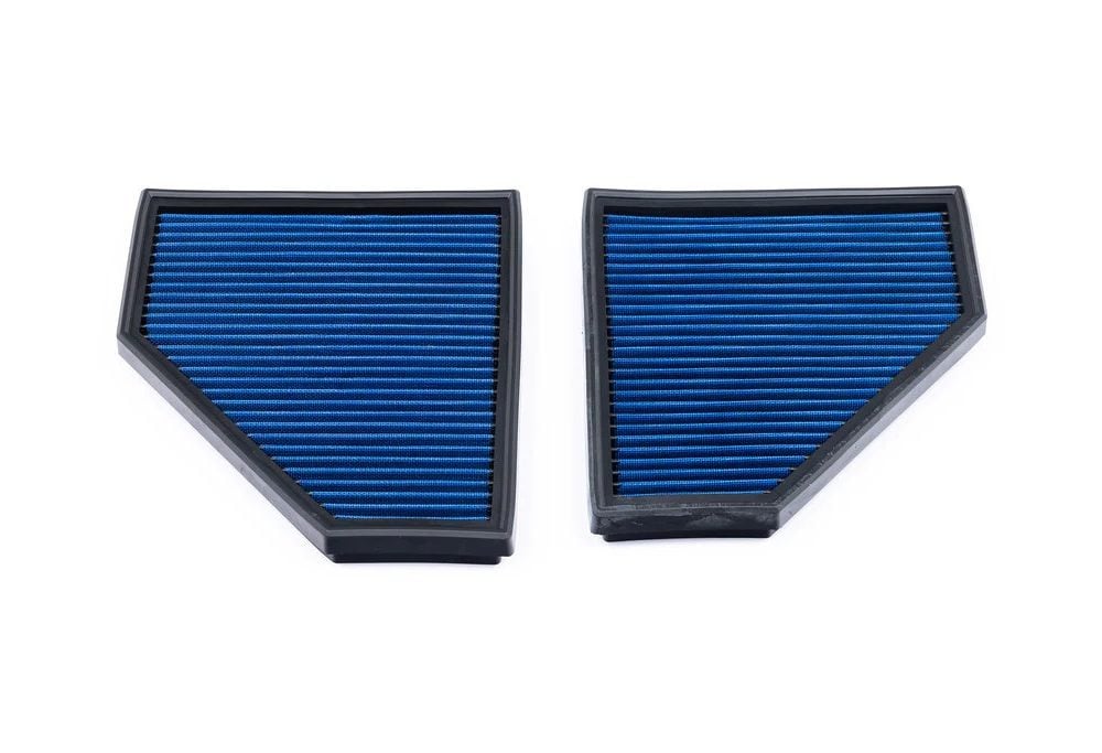 MMX Blue Cotton Replacement Panel Air Filters for G8x BMW M2 / M3 / M4 - Pair