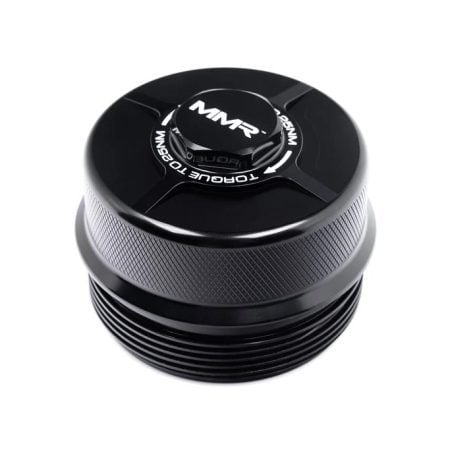 MMX Billet Oil Filter Housing Cap for BMW Vehicles (with N20, N52, N54, N55, or S55 engine) [MMR03-0101-BL]