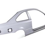 Karbonius Composites Carbon Body Frame Side Panel Set for E46 BMW 3-Series Coupe / M3 [E46FS01]