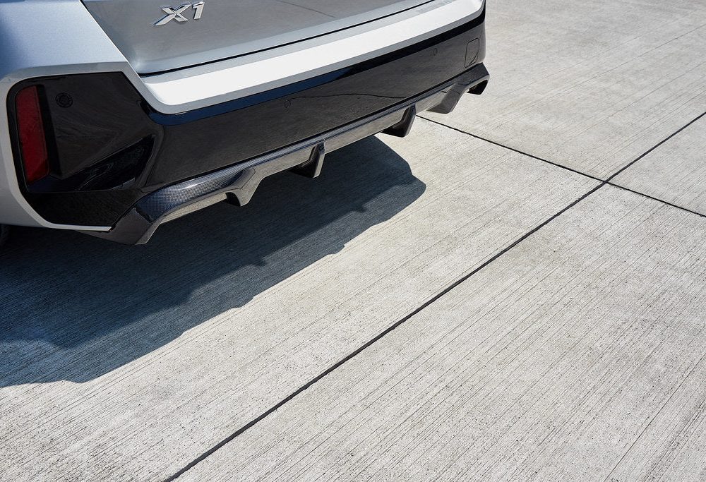 3DDesign Carbon Rear Diffuser for U11 BMW X1 M-Sport Installed