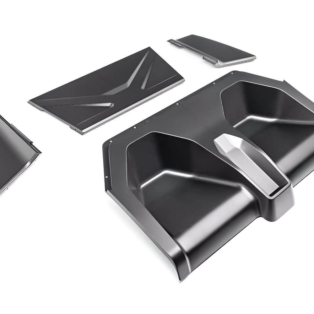 Karbonius Carbon Rear Seat Delete Closeout Kit for G82 BMW M4 CSL