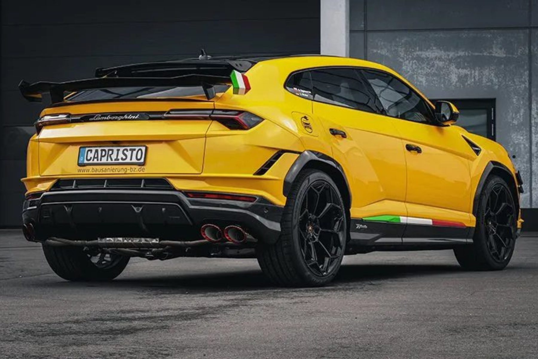 Lamborghini Urus Twin-Turbo V8 Refined Chaos By Capristo