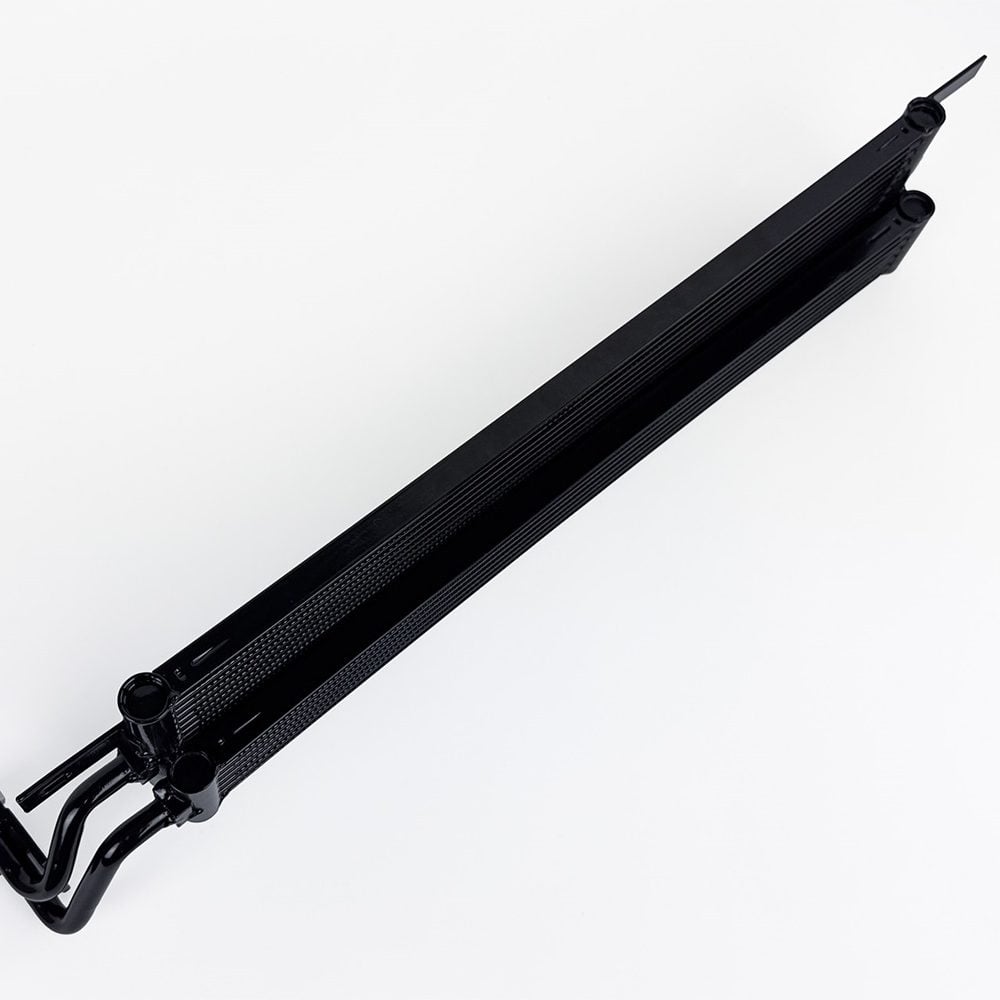 CSF Transmission Oil Cooler for JL / JT Jeep Wrangler and Gladiator - Top Side View of Cooler