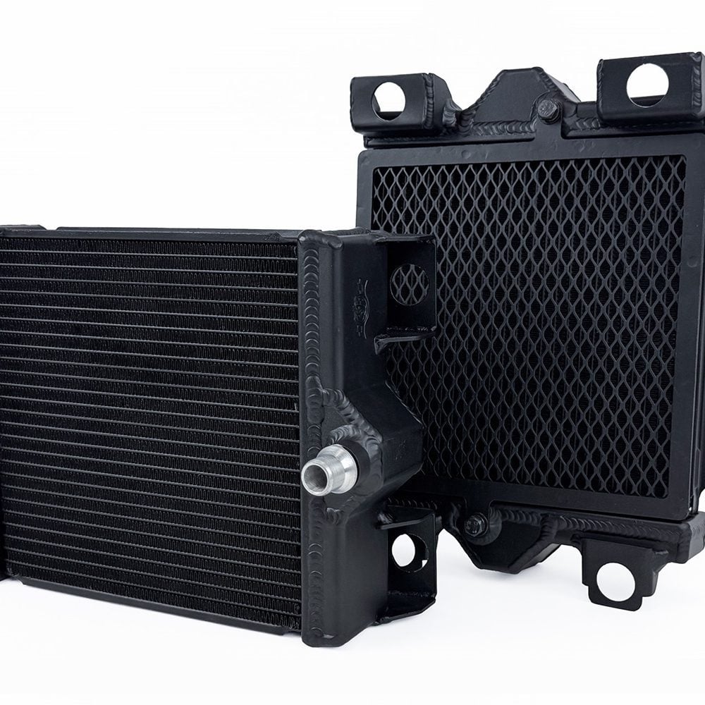 CSF High-Performance Auxiliary Radiators for Fxx BMW 340i, 430i, 440i, M140i, M2, and M240i