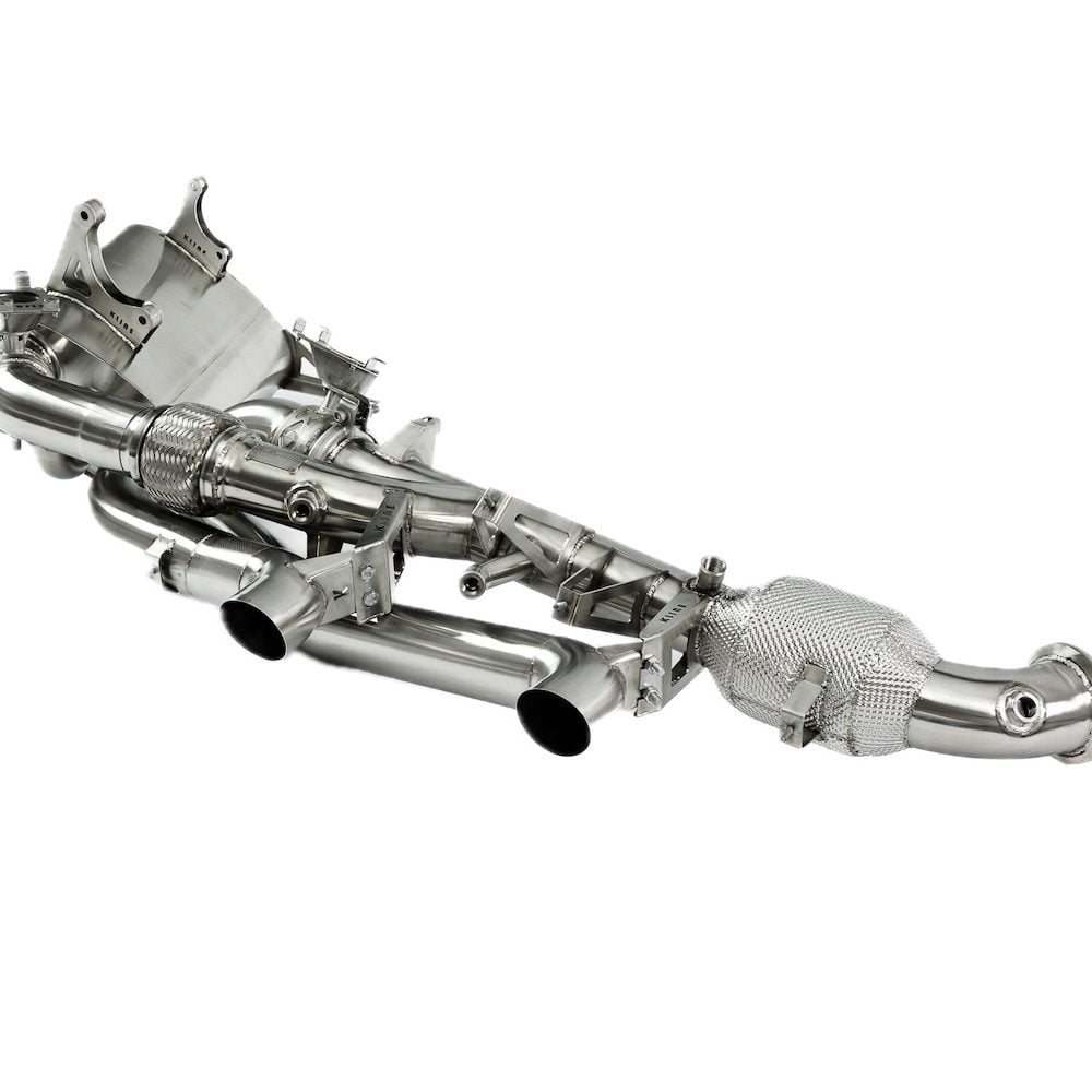 Kline Innovation Valvetronic Exhaust System for 992.2 Porsche 911
