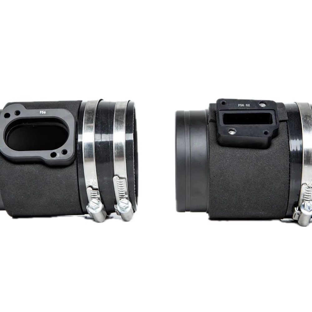 Eventuri MAF Tube Replacement for F56 Mini Cooper S / JCW [EVE-F56-LCI-MAF/EVE-F56-MAF] - Tube Comparison