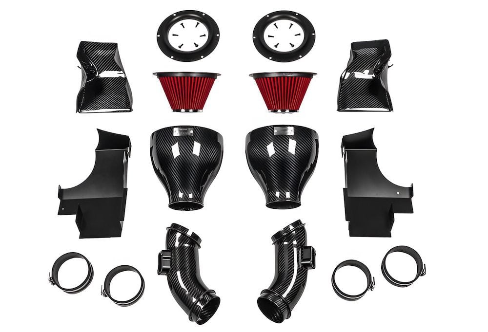 Eventuri Black Carbon Intake System for FXX BMW M6 [EVE-F1XM6-CF-INT]