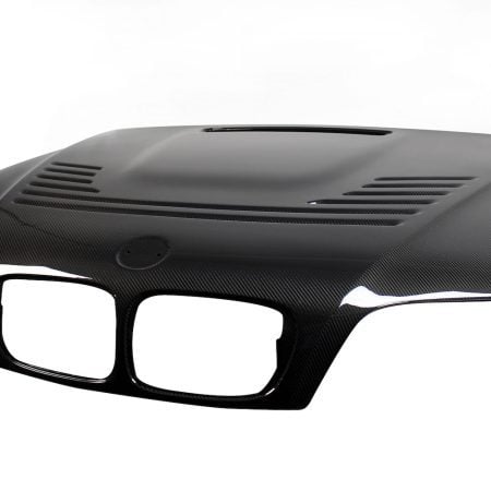 Karbonius Composites Carbon Vented Hood for E46 BMW M3 [E46CP01-CFRP-2/E46CP01-GFRP-2]