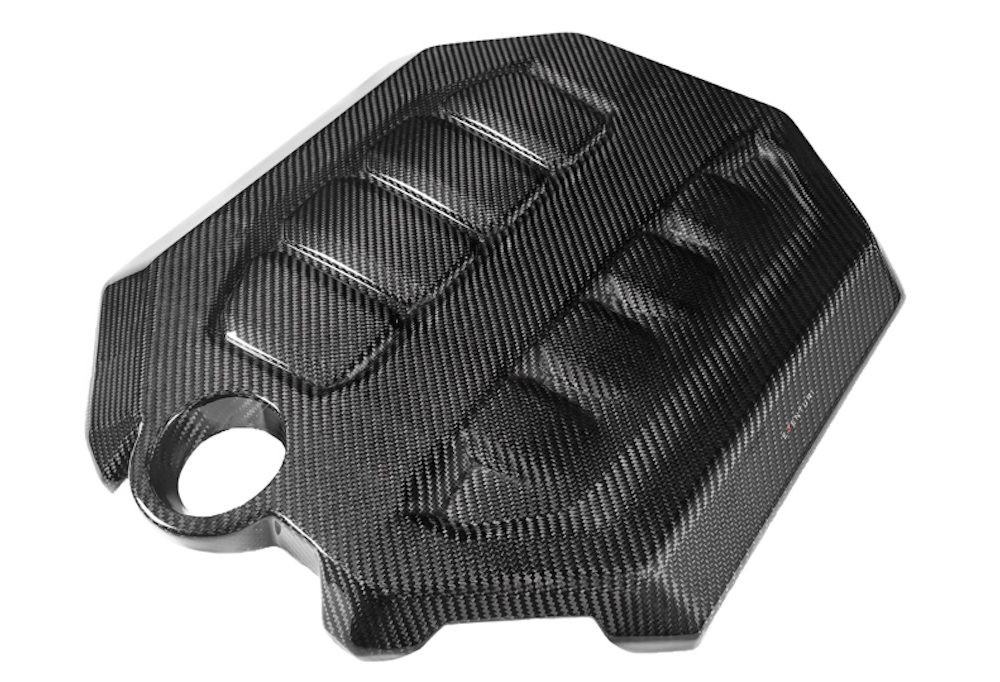 Eventuri Black Carbon Engine Cover for CD1 VW Golf GTI / R [EVE-EA8884-CF-ENG]