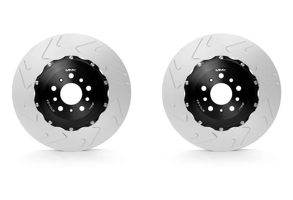 MMX Rear 2-Piece Floating Brake Rotors for F8x BMW M2 / M3 / M4