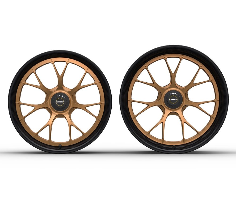 DYMAG HALO-X Carbon Hybrid Wheel Set for 992.1 Porsche 911 GT3 RS