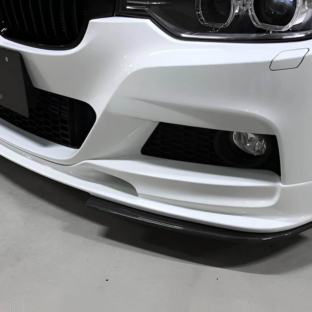 3DDesign Carbon Under Splitters for F3x BMW 3 Series M Sport - Left Side View