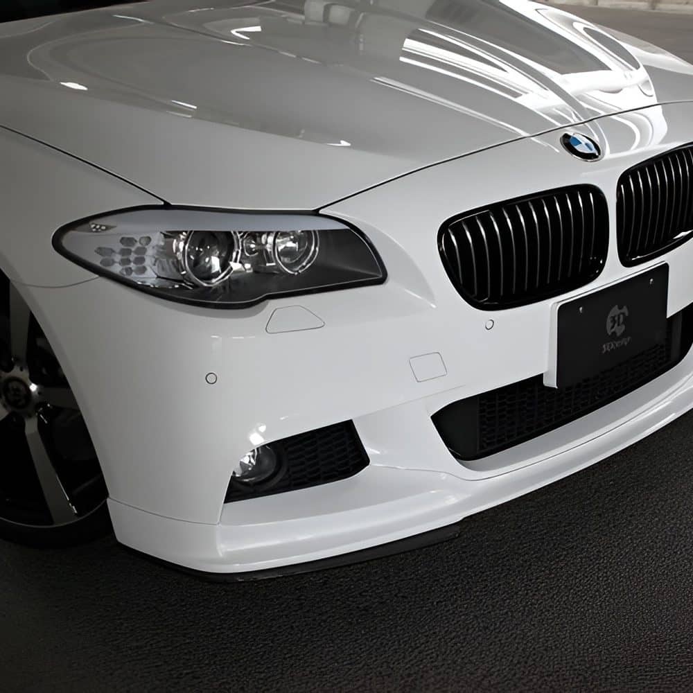3DDesign Carbon Under Splitters for F1x BMW 5 Series M Sport Installed