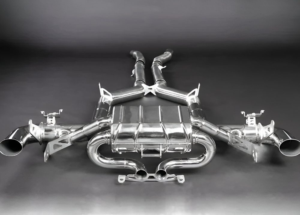 Capristo Valved Exhaust with Race Mid-Pipes for C190 Mercedes-AMG GT R [02MB08903017]