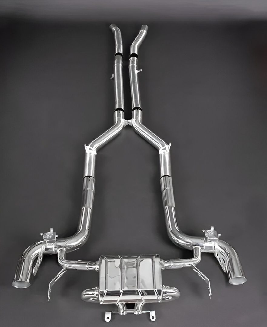 Capristo Valved Exhaust with Race Mid-Pipes for C190 Mercedes-AMG