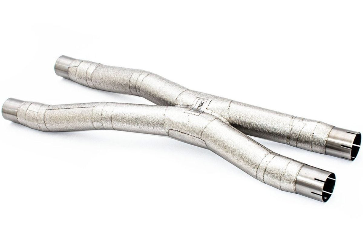 Ferrari 12Cilindri exhaust system