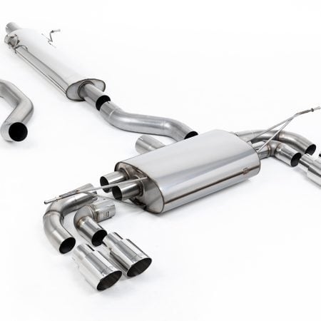 Milltek Resonated Catback Exhaust System for L663 Land Rover Defender 130 (with I4 engines)