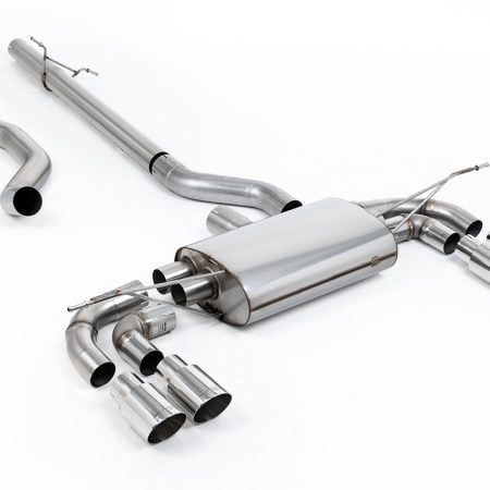 Milltek Non-Resonated Catback Exhaust System for L663 Land Rover Defender 130 (with I4 engines)