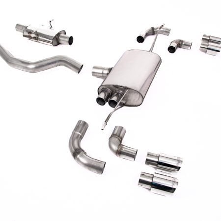 Milltek Resonated Catback Exhaust System for L663 Land Rover Defender 90 (with I4 engines)
