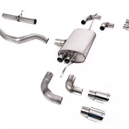 Milltek Non-Resonated Catback Exhaust System for L663 Land Rover Defender 90 (with I4 engines)