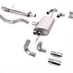 Milltek ECE-Approved Resonated Catback Exhaust System for L663 Land Rover Defender 110 (P400) with Polished Tips