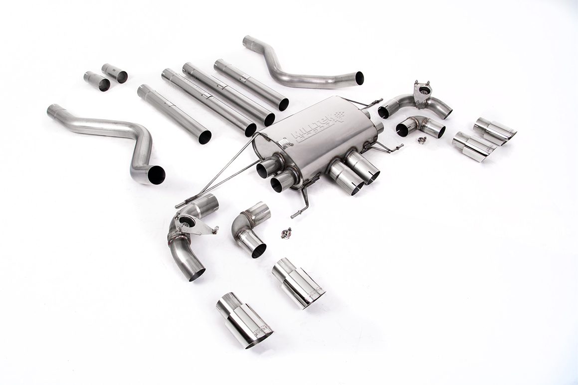 Milltek Valved & Non-Resonated Catback Exhaust System for L663 Land Rover Defender V8 110