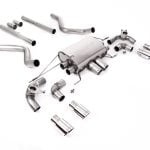 Milltek Valved & Non-Resonated Catback Exhaust System for L663 Land Rover Defender V8 90 with Polished Tips