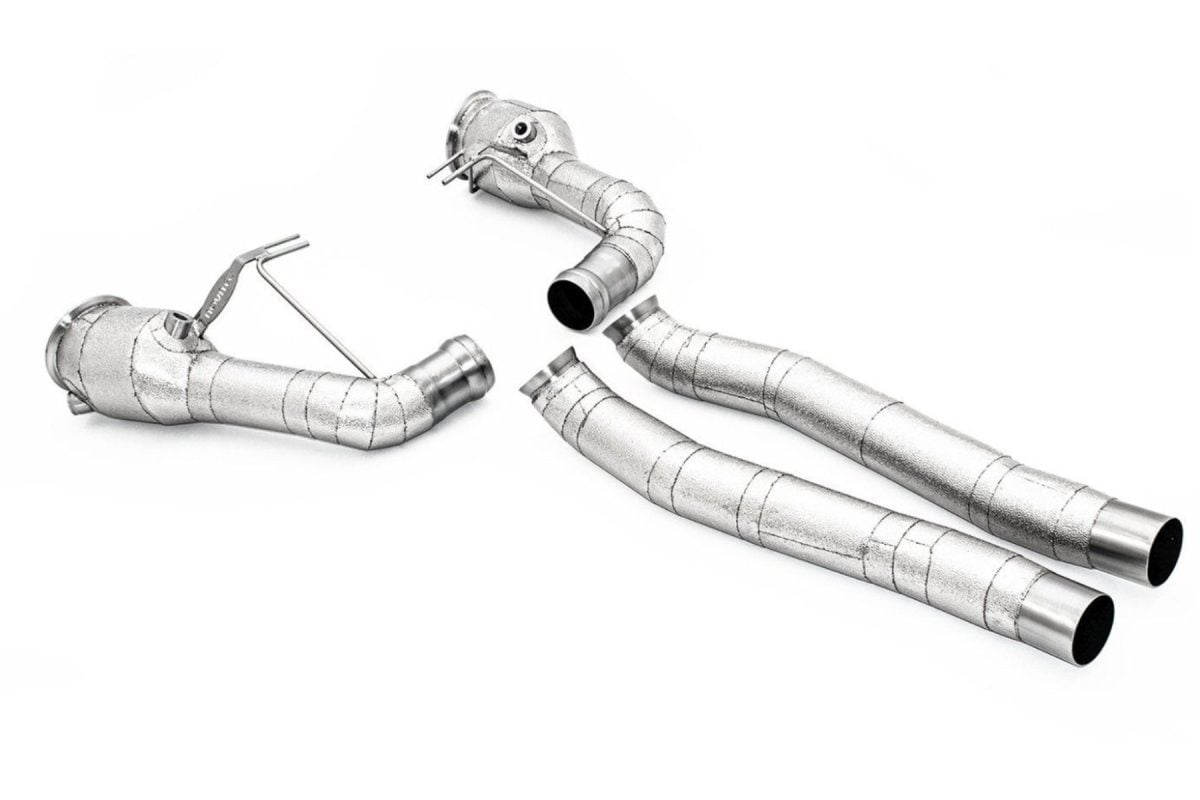Ferrari 12Cilindri exhaust system